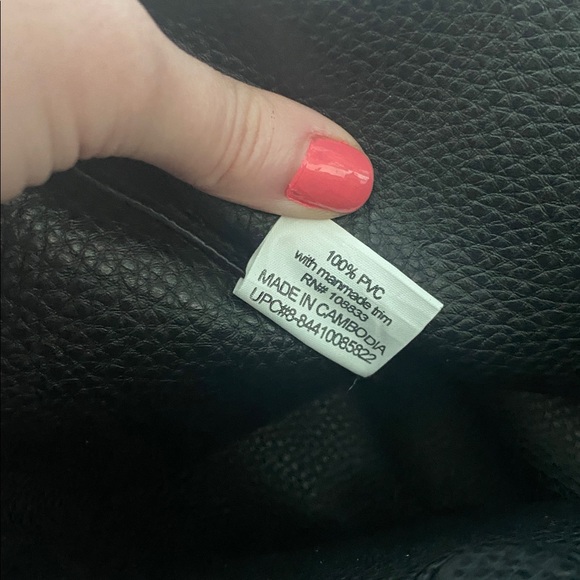 Houndstooth Black and White Tote Bag - Picture 4 of 4